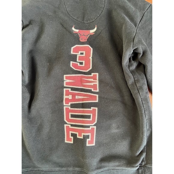 Mens Chicago Bulls Dwayne Wade Hoodie Size Small - Picture 4 of 5